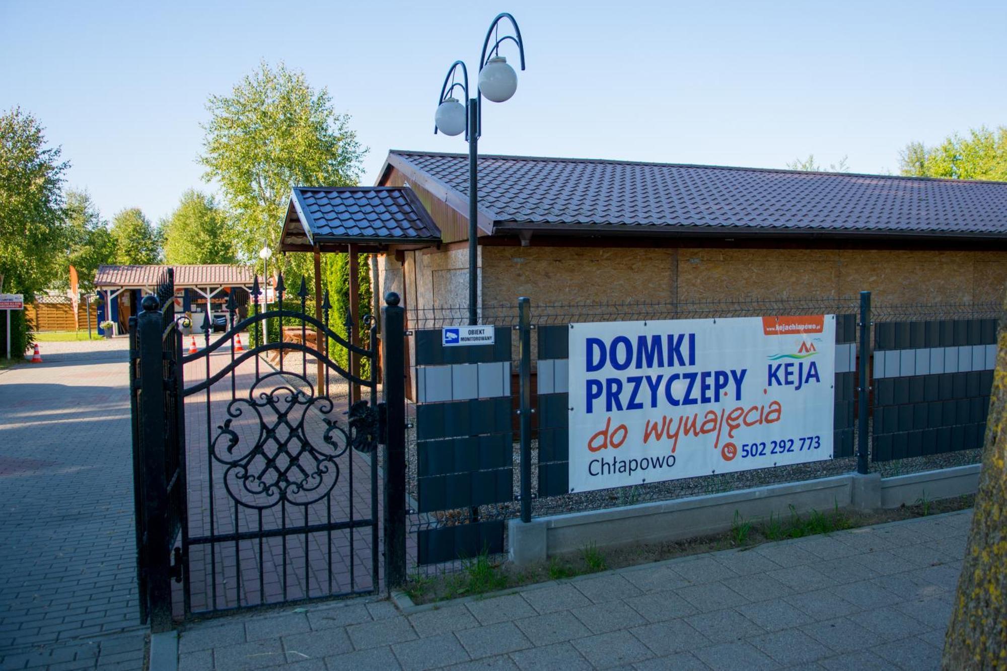 ホテル Keja Camping Chlapowo Władysławowo エクステリア 写真