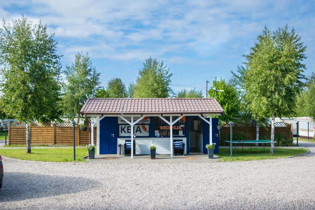ホテル Keja Camping Chlapowo Władysławowo エクステリア 写真