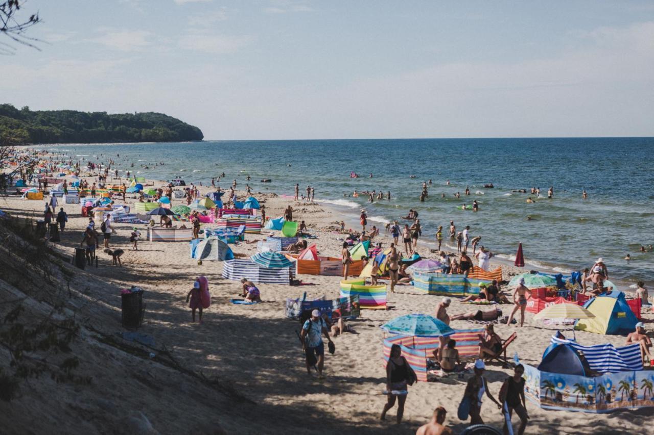ホテル Keja Camping Chlapowo Władysławowo エクステリア 写真